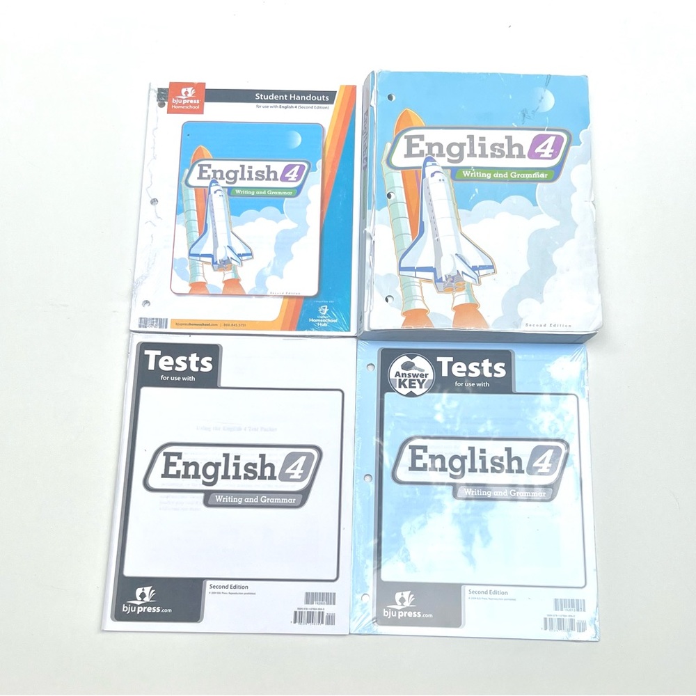 BJU PRESS HOMESCHOOL ENGLISH 4